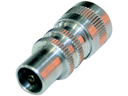 (1) QUALITY Coax Plug Male Aluminium