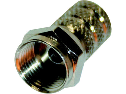 (1) BUDGET Screw 'F' Connector 0.65mm
