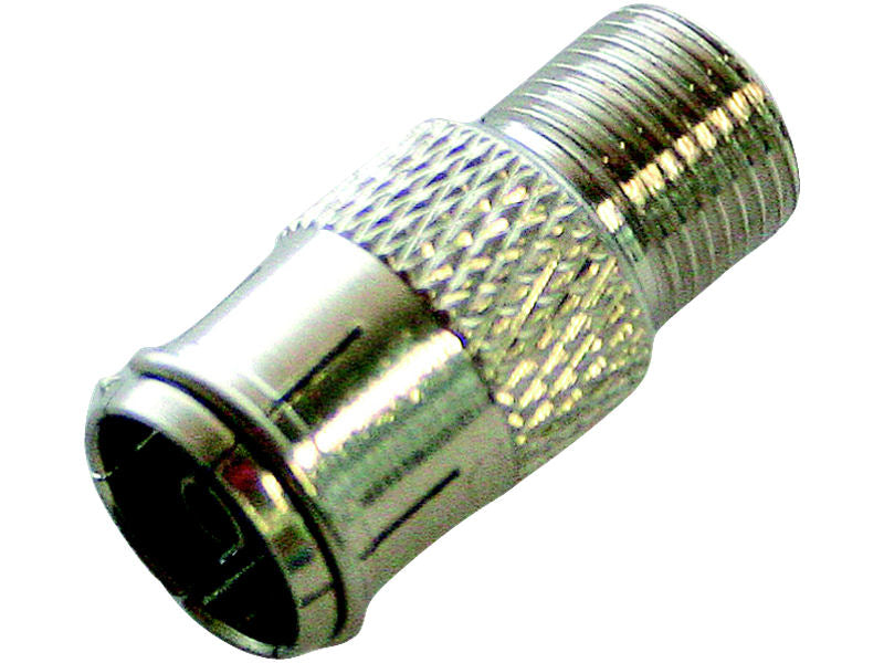 (1) 'F' Female - Coax Female ADAPTOR