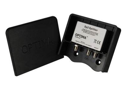 OPTIMA 2 Way 'F' DC Combiner-Splitter