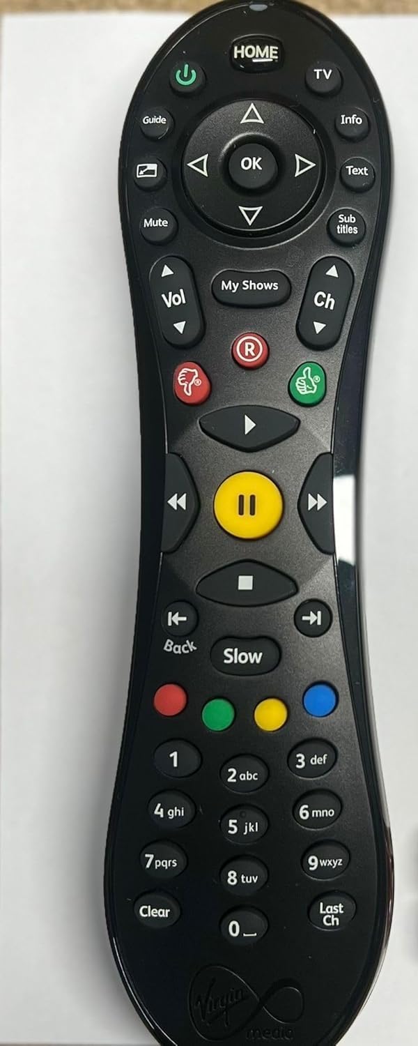Tivo Guide Remote Original - TiVo Virgin Media Remote Control – PlutoDirect