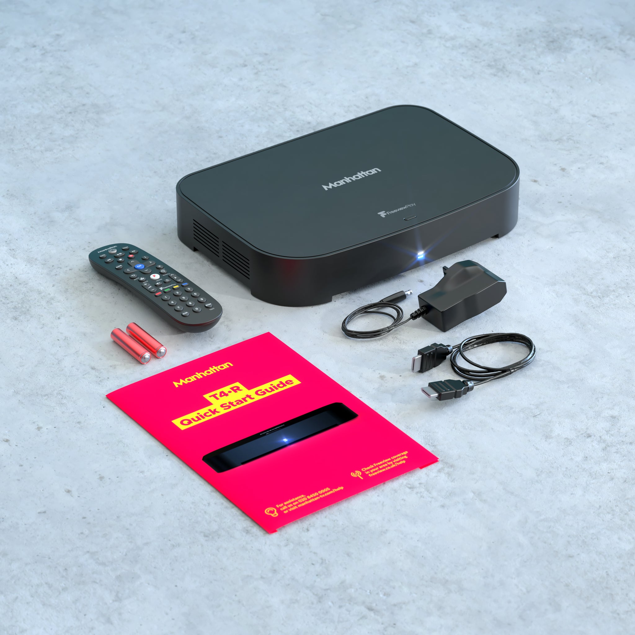 Manatan Box Manhattan T4-R Freeview Play 4K Smart Box 2TB – PlutoDirect