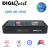 Digiquest Q99 4K UHD Tivùsat Receiver Activated Card Italian TV Plug & Play