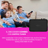 Digiquest Q99 4K UHD Tivùsat Receiver Activated Card Italian TV Plug & Play