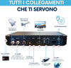 Digiquest Q99 4K UHD Tivùsat Receiver Activated Card Italian TV Plug & Play