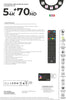 Digiquest Q99 4K UHD Tivùsat Receiver Activated Card Italian TV Plug & Play