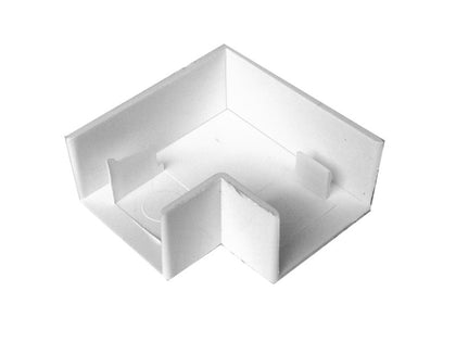 MINI TRUNKING 16x16mm Flat Angle White