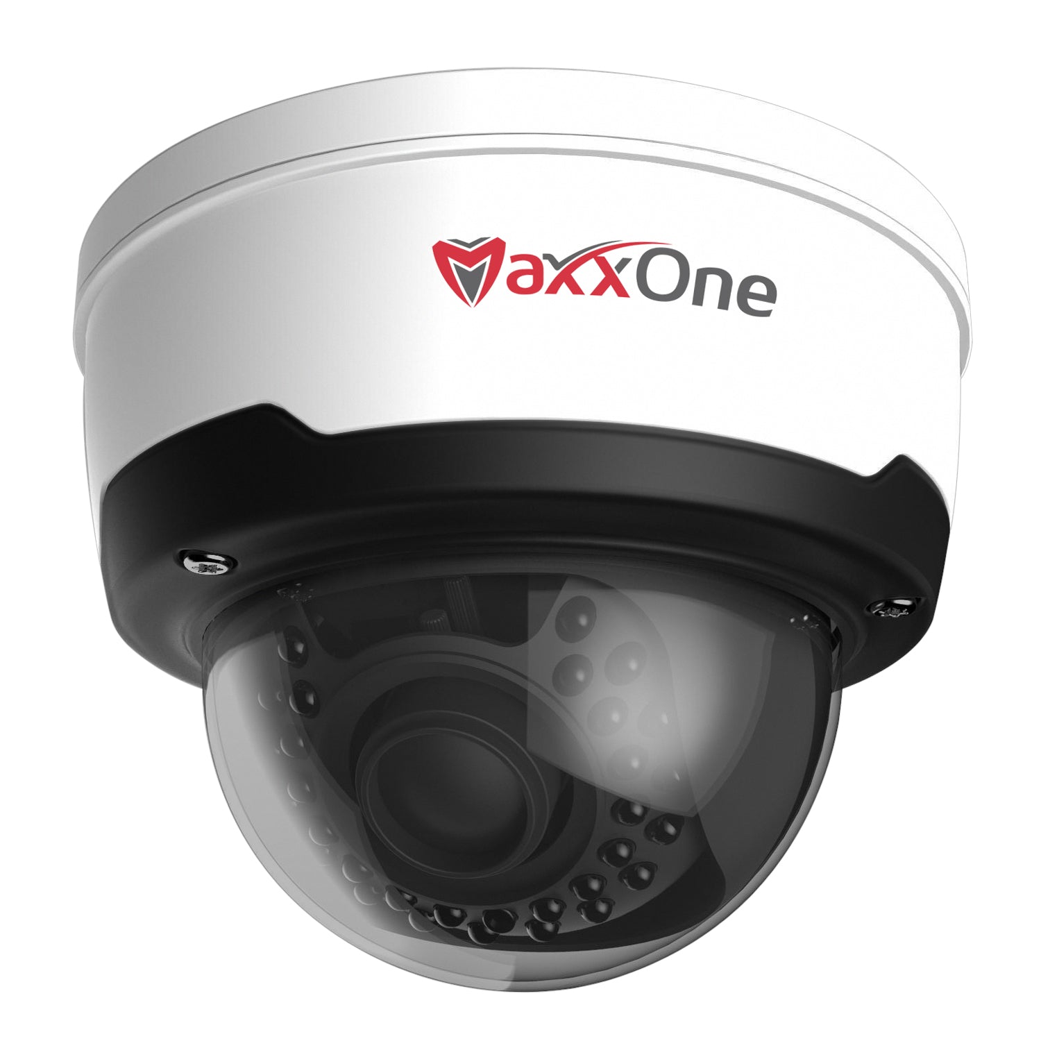 MaxxOne 2.8-12mm 40m IR 4MP IP Dome Camera WHITE
