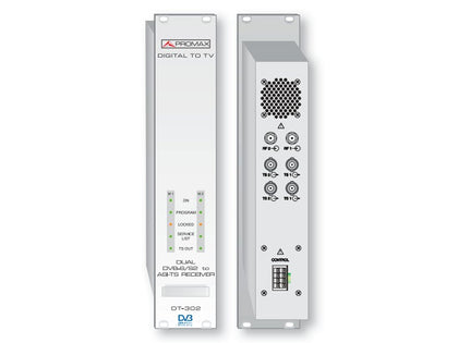 PROMAX Dual DVB-S/S2 Receiver with CAM