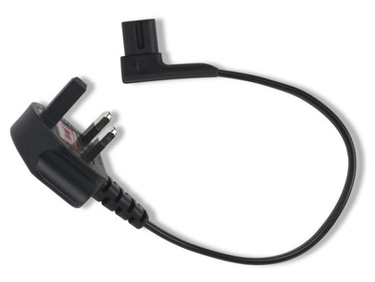 FLEXSON P1-SPC 0.35m R/A Power Cable Black