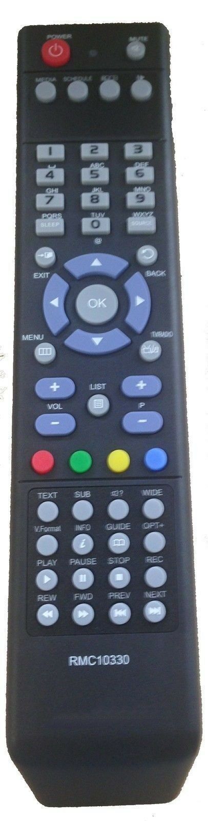 Replacement Remote Control for Icom HD-1080P / HD-1070P
