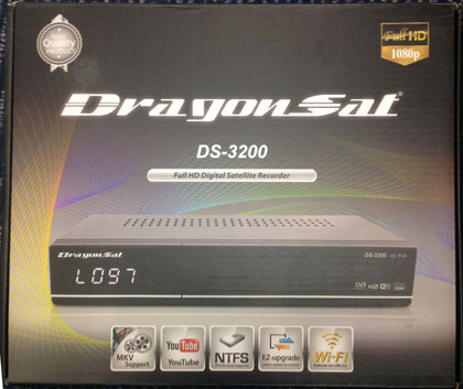 Dragonsat HD USB PVR FTA Free To Air Digital Satellite Receiver Freesat Saorsat