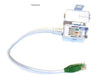 BRAND NEW! TOOL-LESS 2 PAIR CAT5E RJ45 CONNECTOR - WHITE