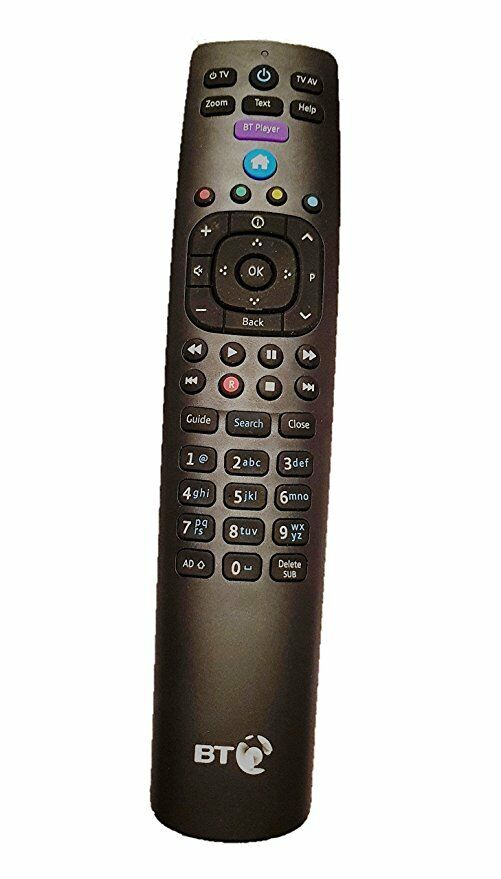 Bt Remote Control BT Youview remote control – PlutoDirect