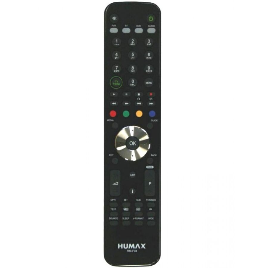 Umax Remote Genuine Remote Control HUMAX RM-F04 for Humax HD Fox T2 and HDR Fox T2 ...