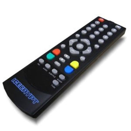 Genuine Orignal Icecrypt T5000 Remote Control Black Rcu