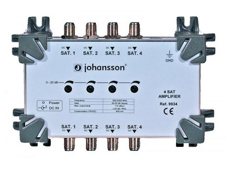 JOHANSSON Amplifier 4 x SAT