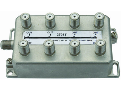 INTERNAL 8 Way 'F' Splitter (5-1000MHz)