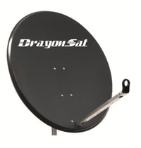 Dragonsat 1m / 100cm Hi-Gain Solid Satellite Dish Pole Mount With Fittings