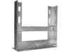 BLAKE 12" x 12" WELDED Wall Galvanised