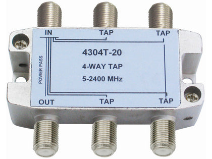 Internal 4/20 'F' Type Tap (5-2400mhz)