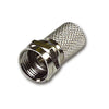 3 x F Connector Plug on Screw Sky Virgin SAT + Free P&P