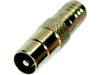 (1) TRIAX Crimp IEC Coax Plug Male 1mm