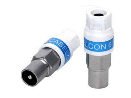 (1) CABELCON Coax Plug Self-Install™ Male