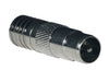 (100) VISION IEC Coax Plug Male CRIMP