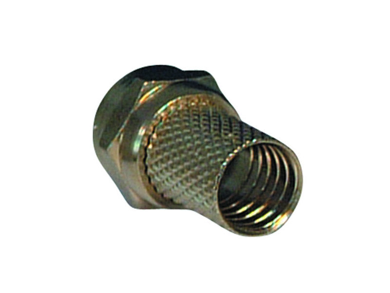 (100) VISION Screw 'F' Connector 1mm