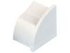 D-LINE 22 x22mm x 1/4" END CAP RIGHT White