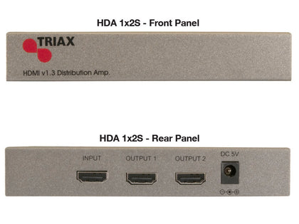 TRIAX HDA 1x2S HDMI® 1x2 Splitter