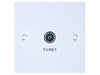 TRIAX Single Screened Outlet Plate