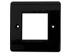 TRIAX Outlet Bevelled Edges 2 Module BLACK