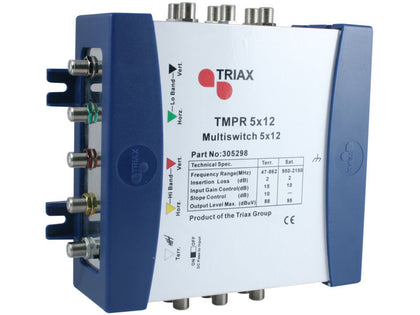 TRIAX TMPR 5x12 REMOTE Multiswitch