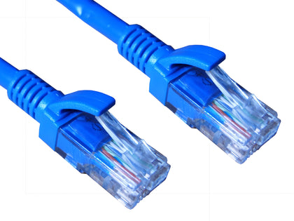 0.5m CAT 5E Patch Lead RJ45 BLUE