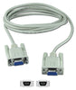 FPUK Serial Null Modem Cable DB9F to DB9F RS232/RS-232 by FPUK