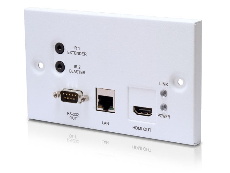 CYP v1.4 HDMI® Over x1 CAT5e/6 Wall Plate
