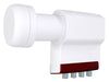 INVERTO Quad Long Neck LNB Red Extend