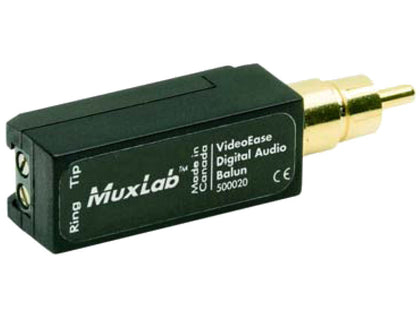 MUXLAB Digital Audio Over x1 CAT5e Balun