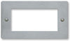 TRIAX 304219 BRUSHED STAINLESS FLAT DOUBLE MODULE