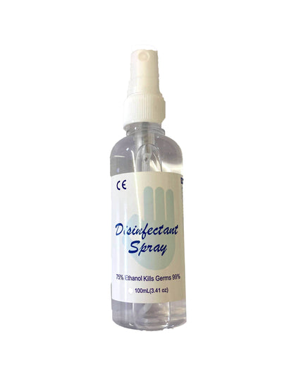 100ml 75% Alcohol Disinfectant Spray - Kills 99% Of Germs
