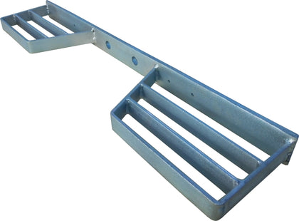 Double Tow bar STEP. Heavy Duty Galvanised