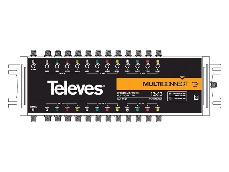 TELEVES 13x13 CASCADE Launch Amp
