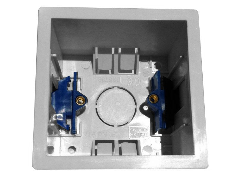 35mm Deep 1 Gang Dry Lining Box – PlutoDirect
