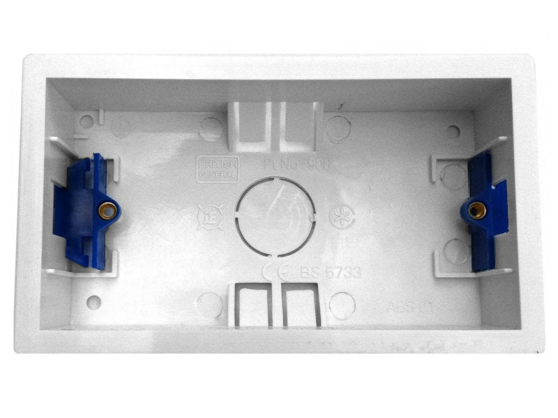 35mm Deep 2 Gang Dry Lining Box – PlutoDirect