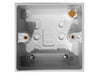 45mm Deep 1 Gang Plastic Pattress Box