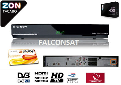 Tvcabo Subcription Card + Zon Digibox Hd Receiver