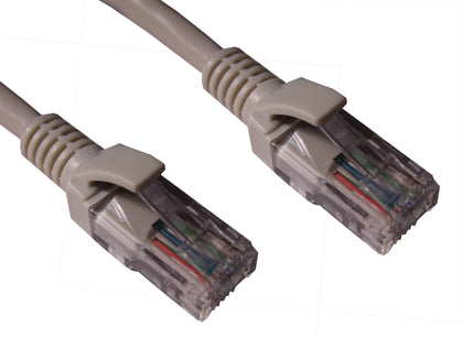 1m CAT 5E Patch Lead RJ45 GREY