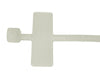 (100) 100mm Cable Tie Identifier Natural